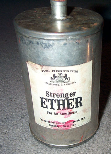 Diethyl Ether Drug Effects